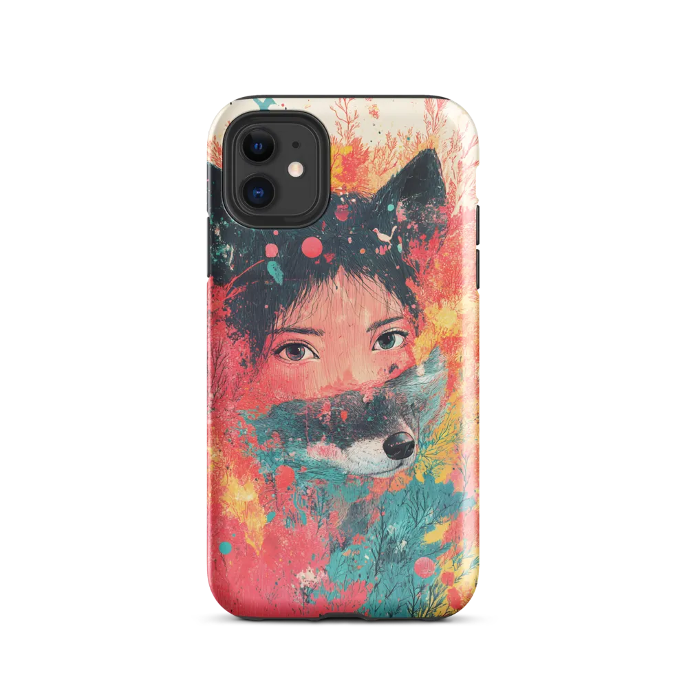 Harmony of Spirit: Girl and Wolf