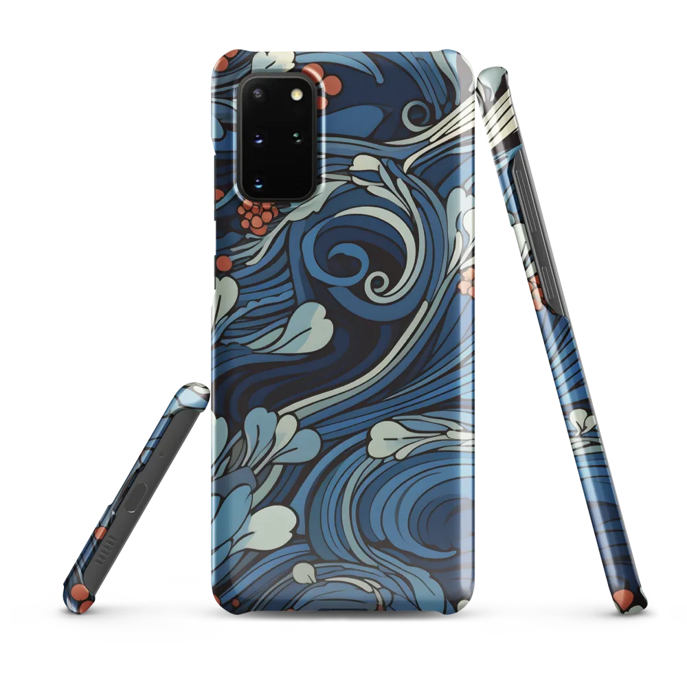 Nature's Elegance: An Oceanic Tapestry | Phone Case |  S20 Plus | Snap Case | Glossy