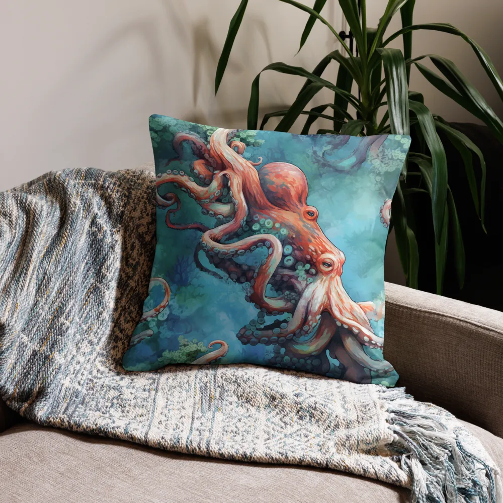 Dancing in the Depths | Pillow & Pillow Case | Multiple Sizes