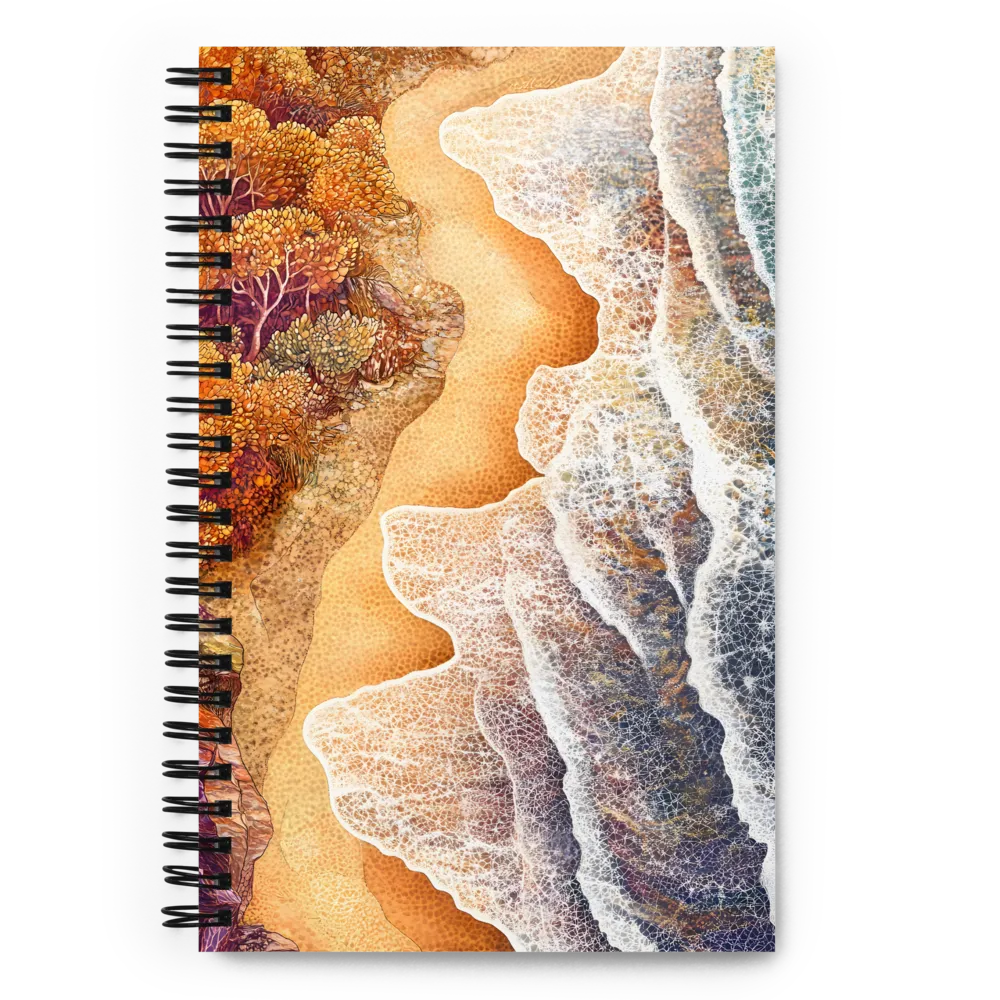 Serenity by the Shore | Spiral Notebook