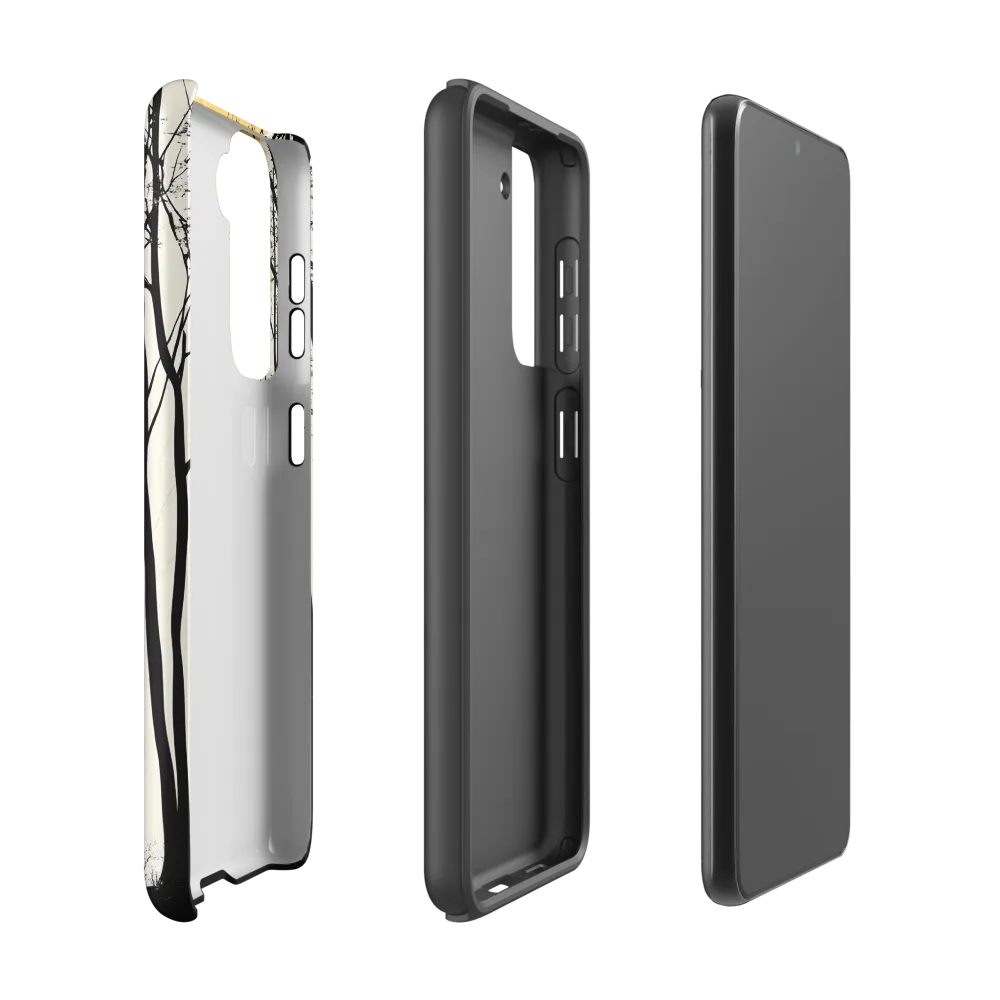 Silhouetted Serenity | Phone Case |  S21 | Tough Case | Matte