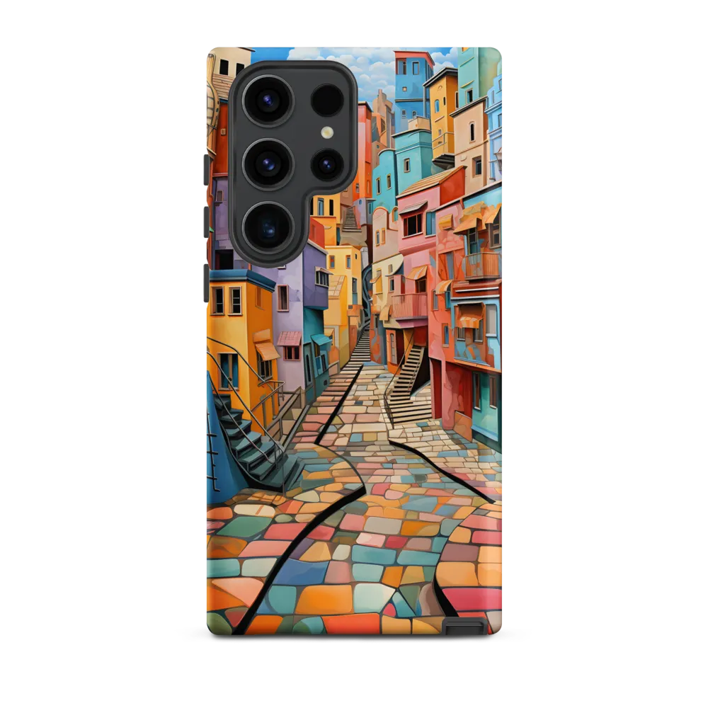 Vibrant Cityscape: A Kaleidoscope of Colors