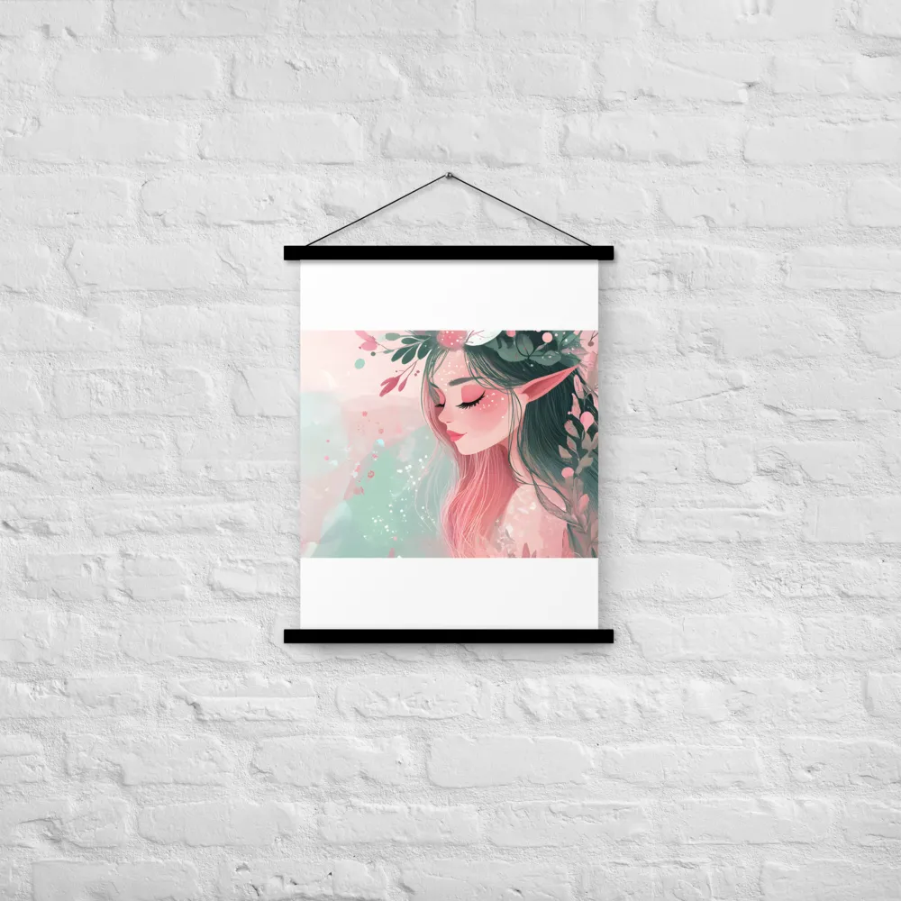 Whispers of Nature | Poster With Black Wood Hanger | 18″×24″