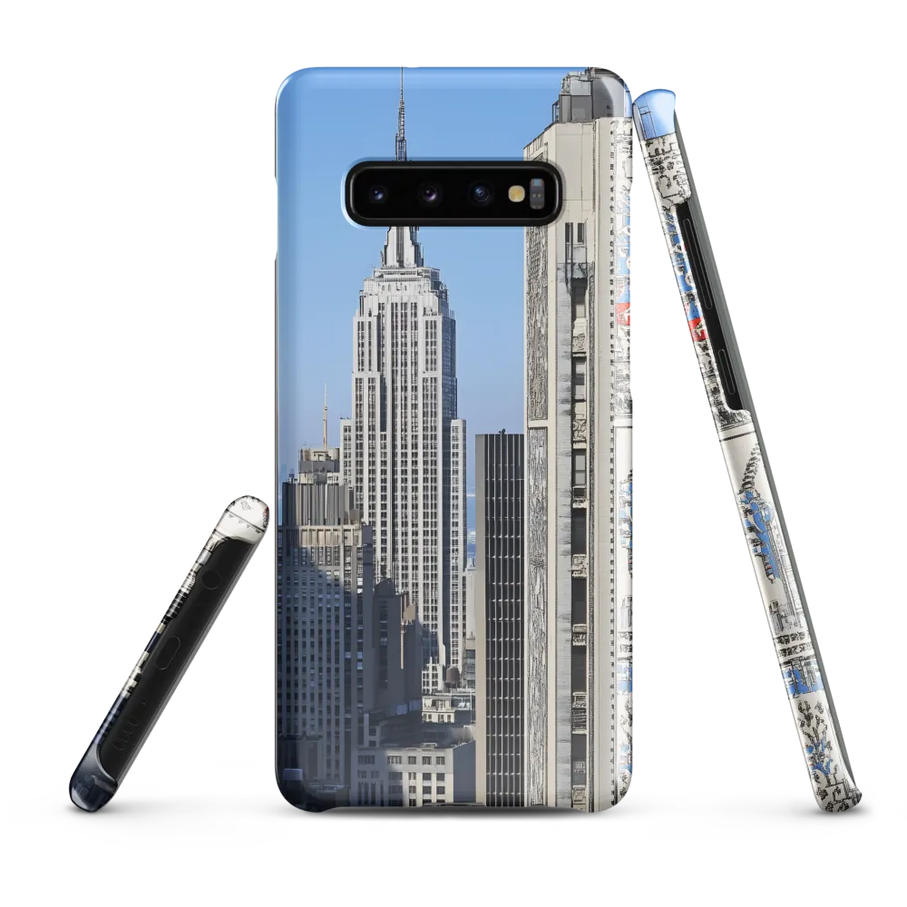 Urban Elegance: New York's Iconic Skyline | Phone Case |  S10 Plus | Snap Case | Glossy