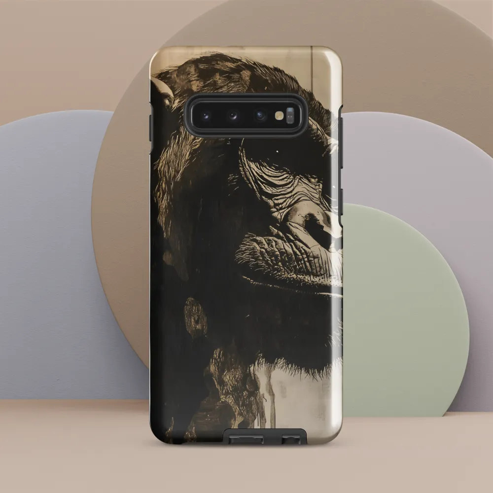 Gaze of the Wild | Phone Case |  S10 Plus | Tough Case | Glossy