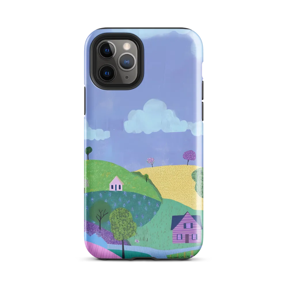 Whimsical Hills and Quaint Homes