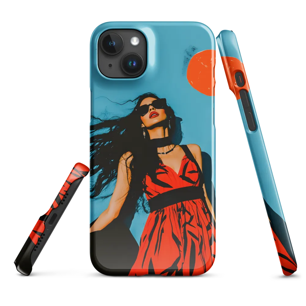 Sunset in Fashion: A Modern Portrait