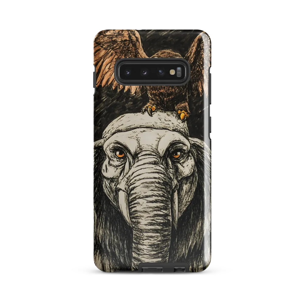 Strength and Wisdom: The Guardians of Nature | Phone Case |  S10 Plus | Tough Case | Glossy