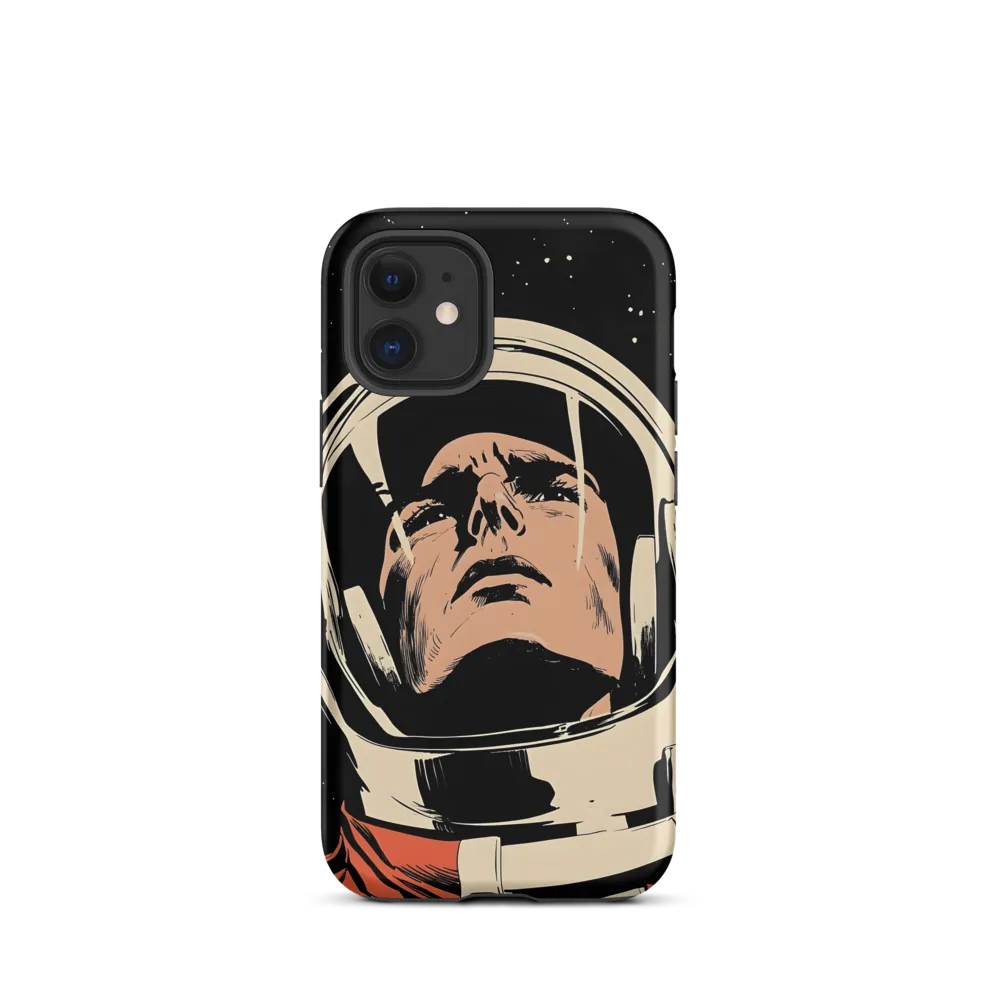 Gaze of the Astronaut | Phone Case |  12 mini | Tough Case | Matte