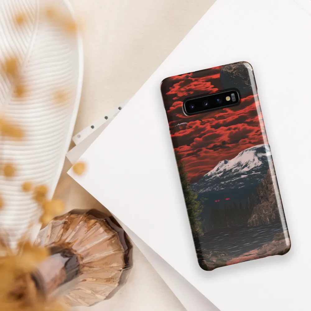 Mystical Reflections: A Surreal Landscape Adventure | Phone Case |  S10 Plus | Snap Case | Glossy