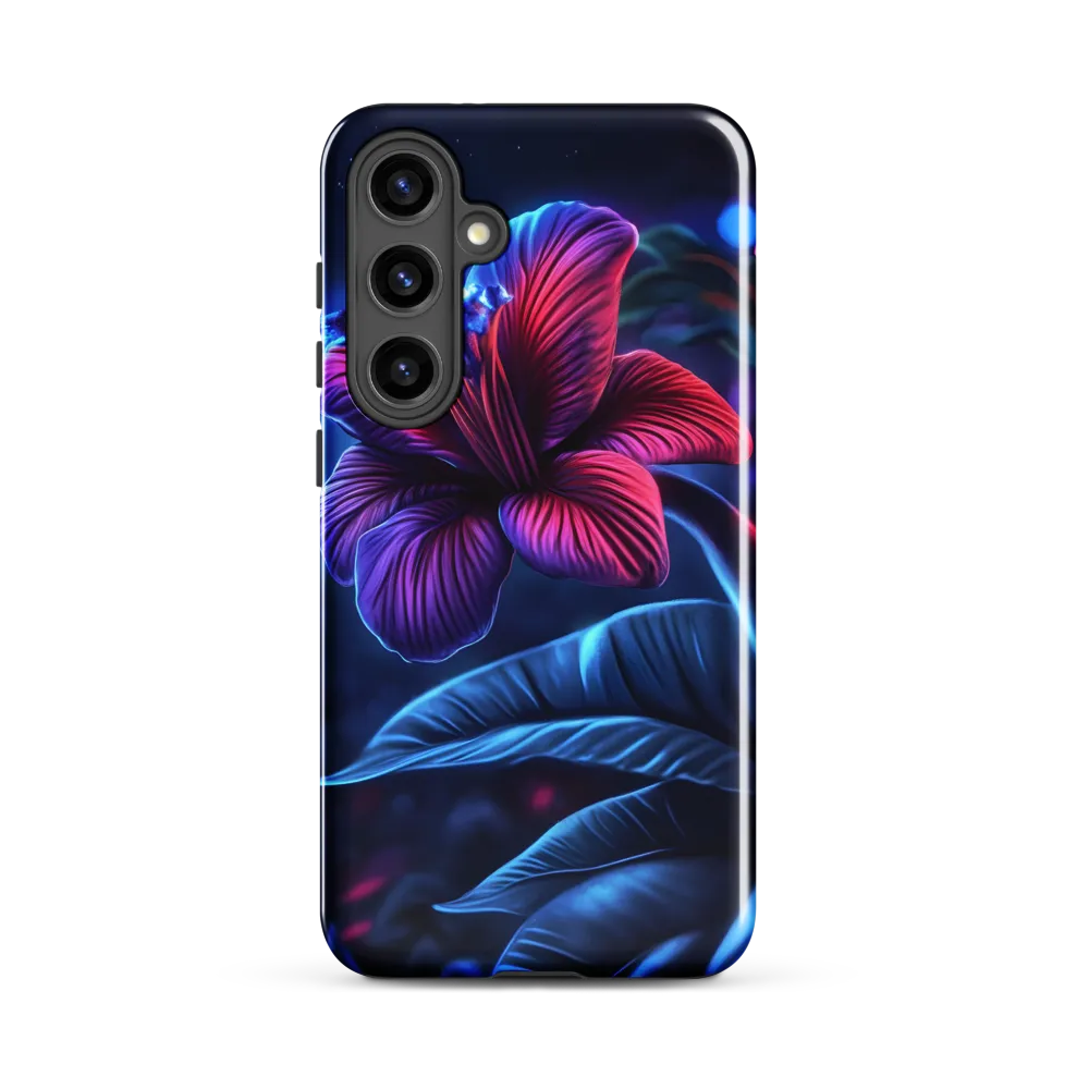 Illuminated Serenity: The Surreal Blossom