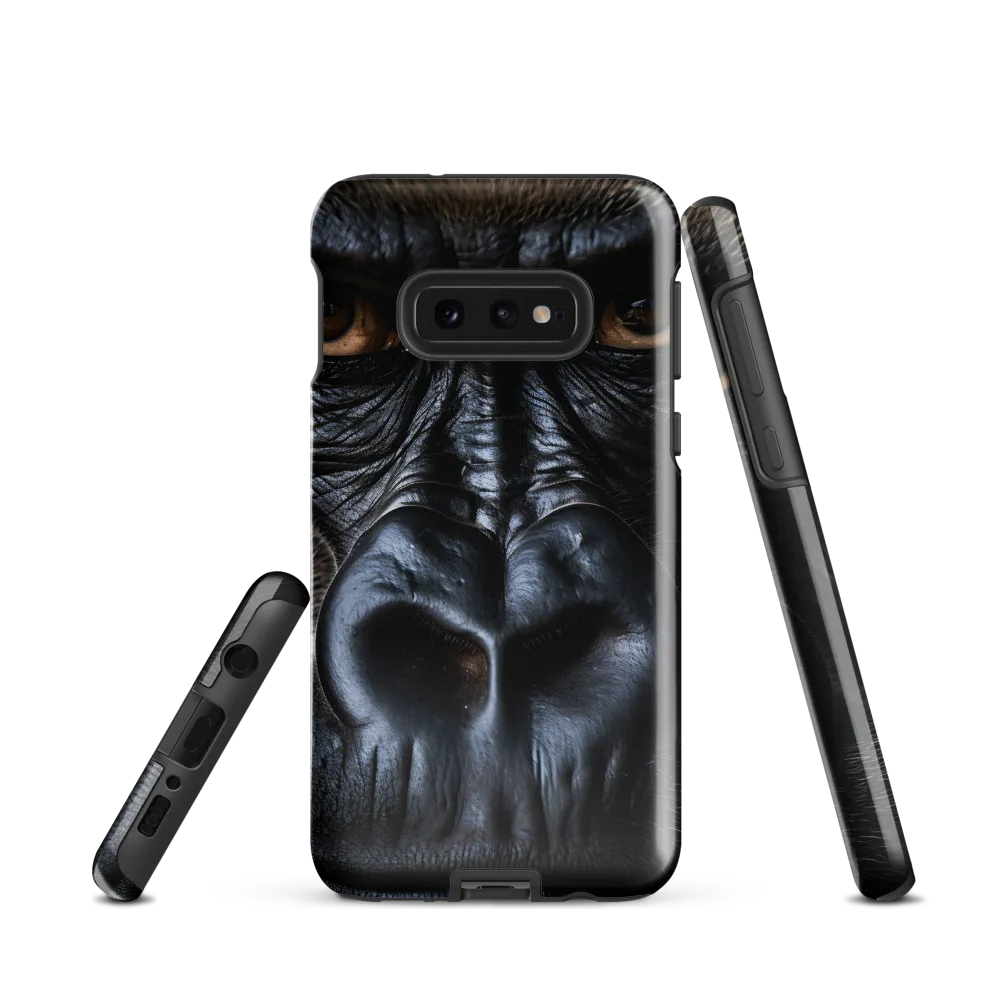 Gaze of the Wild: A Gorilla's Portrait