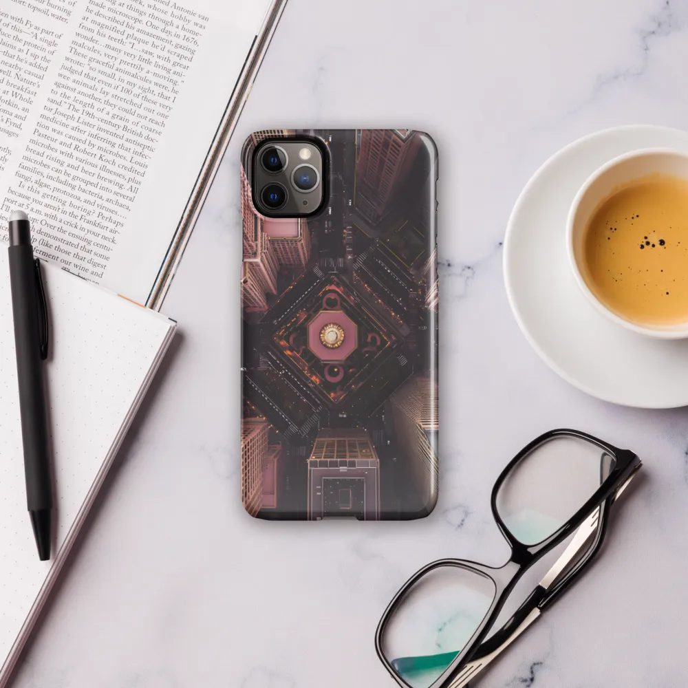 Urban Symphony: Aerial Views of the City | Phone Case |  11 Pro Max | Snap Case | Glossy