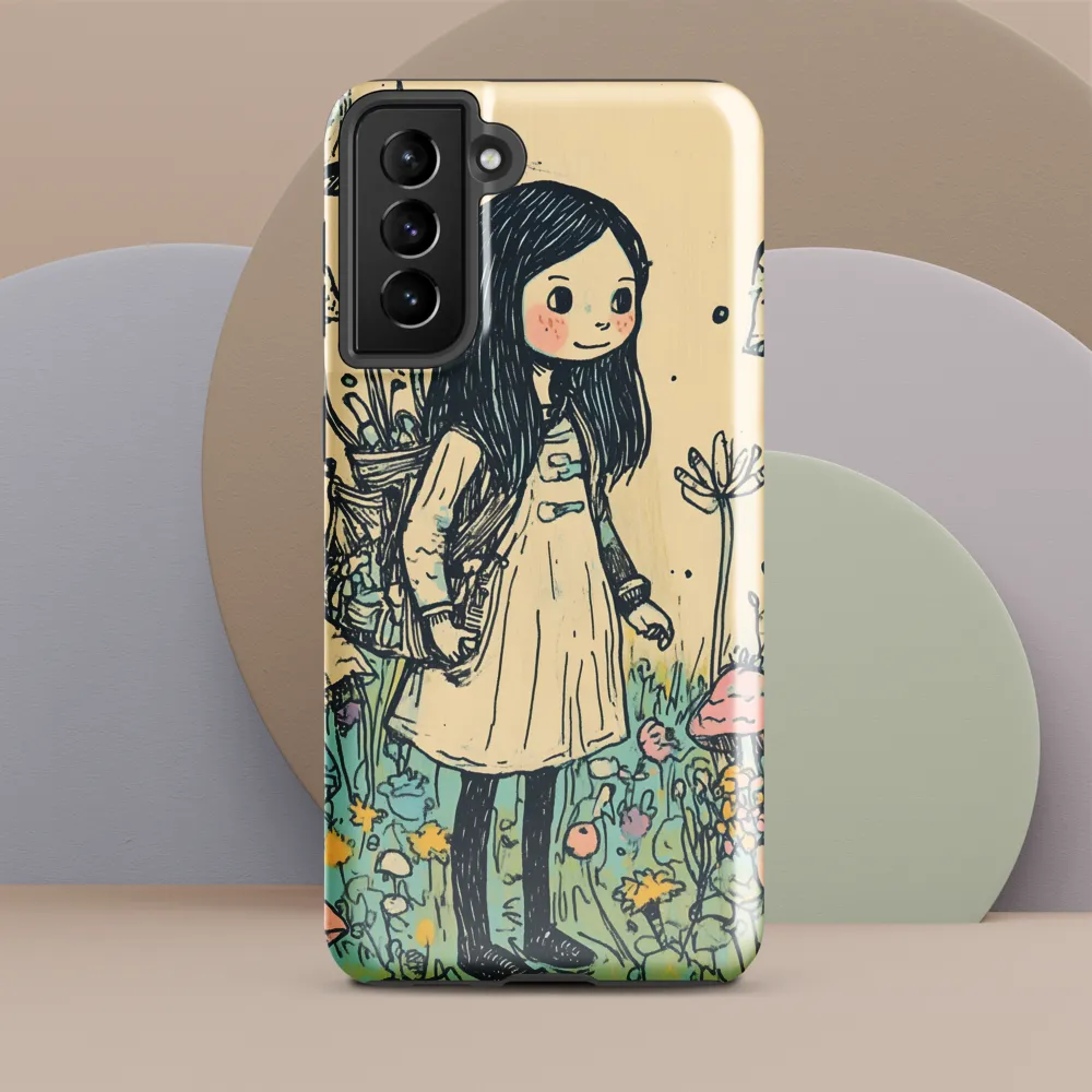 A Whimsical Journey Through a Colorful Meadow