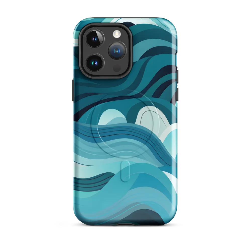 Ebb and Flow | Phone Case |  14 Pro Max | MagSafe® Tough Case | Glossy