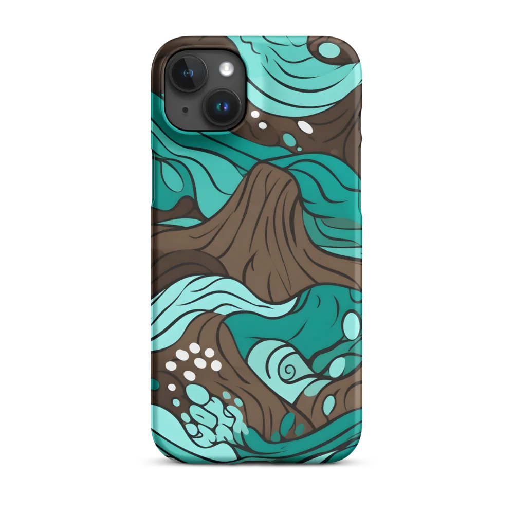 Flowing Horizons | Phone Case |  15 Plus | Snap Case | Matte