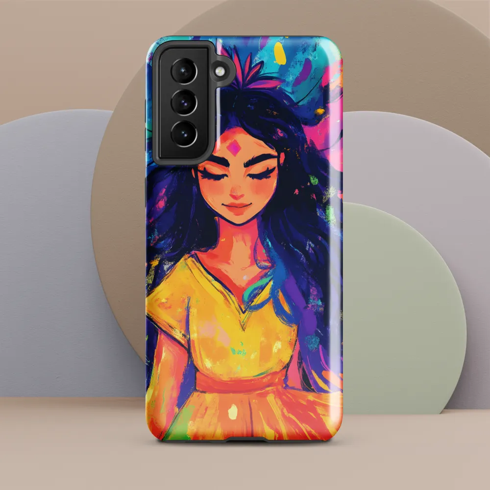Serenity in Color | Phone Case |  S21 Plus | Tough Case | Glossy
