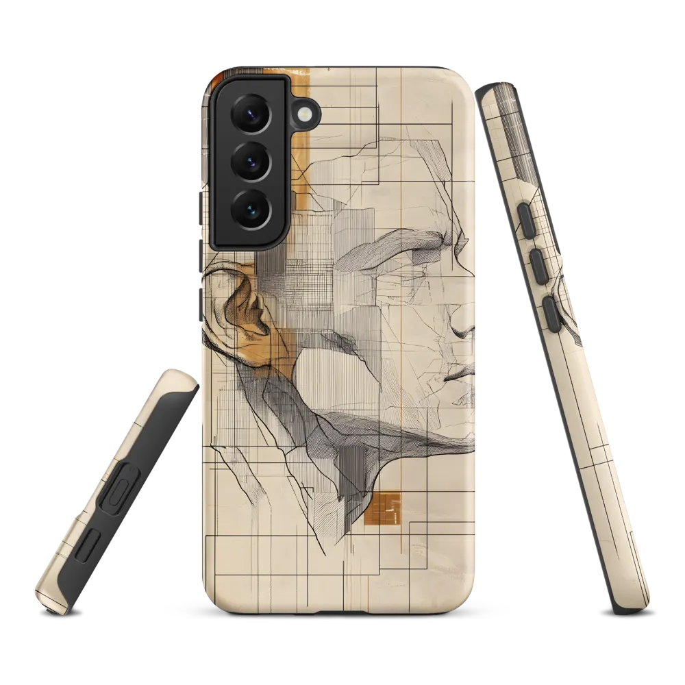 Geometric Reverie | Phone Case |  S22 Plus | Tough Case | Matte