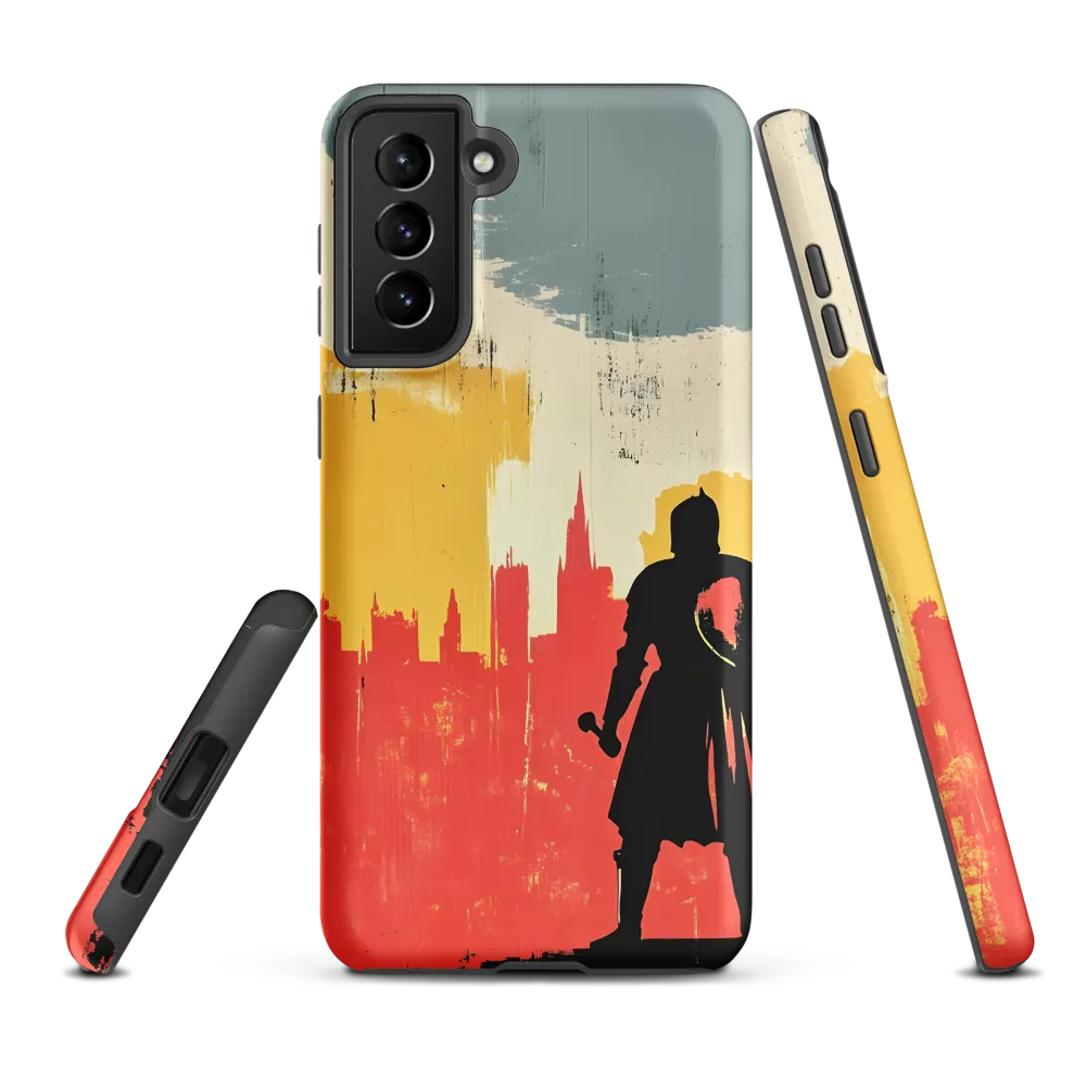 Hero in the Urban Dawn | Phone Case |  S21 Plus | Tough Case | Matte