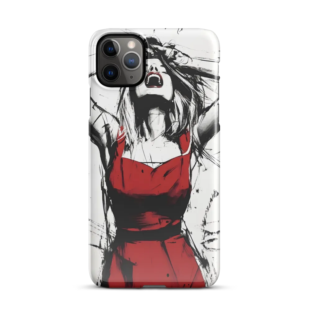 Expression of Anguish | Phone Case |  11 Pro Max | Snap Case | Glossy