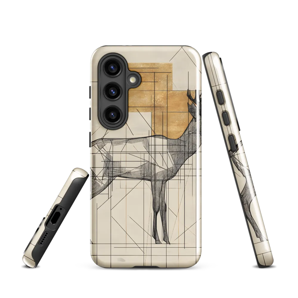 Geometric Elegance: The Majestic Deer