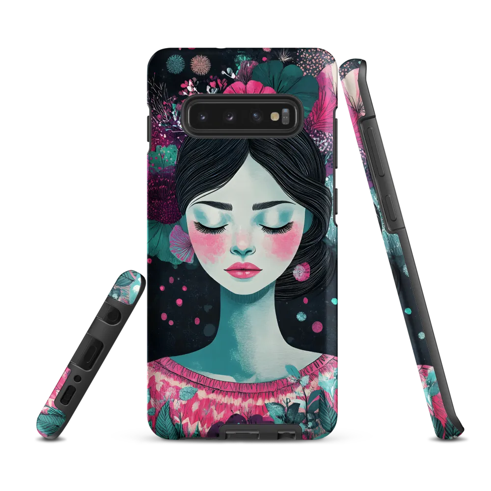 Embrace of Floral Serenity