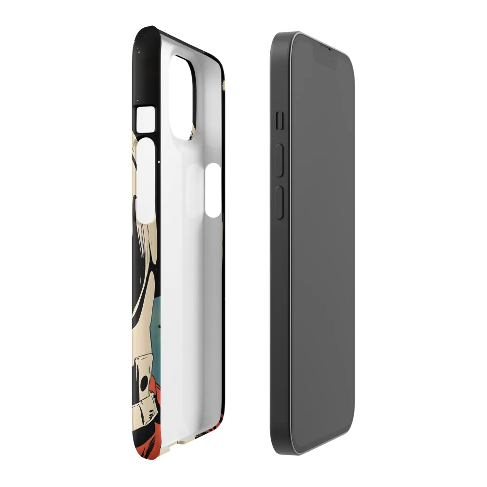 Gaze of the Astronaut | Phone Case |  14 | Snap Case | Glossy