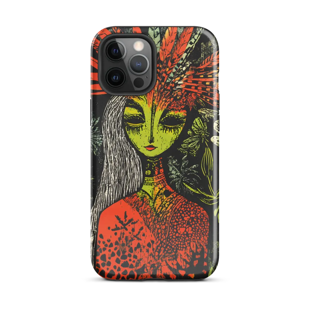 Mystical Flora: A Surreal Portrait