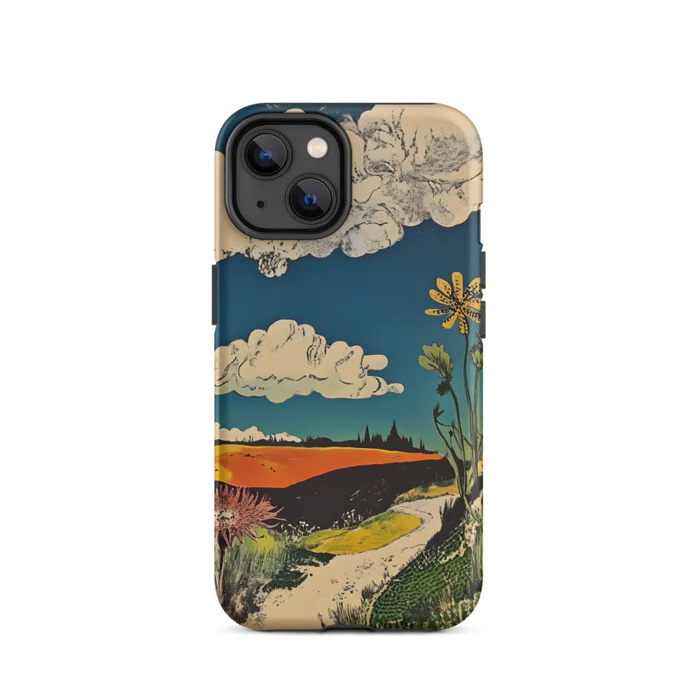 Surreal Blooming Landscape