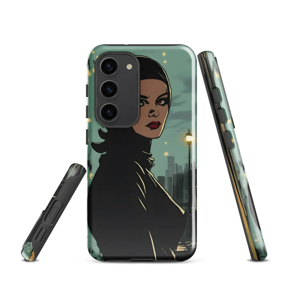 Shadows of Intrigue | Phone Case |  S23 | Tough Case | Glossy