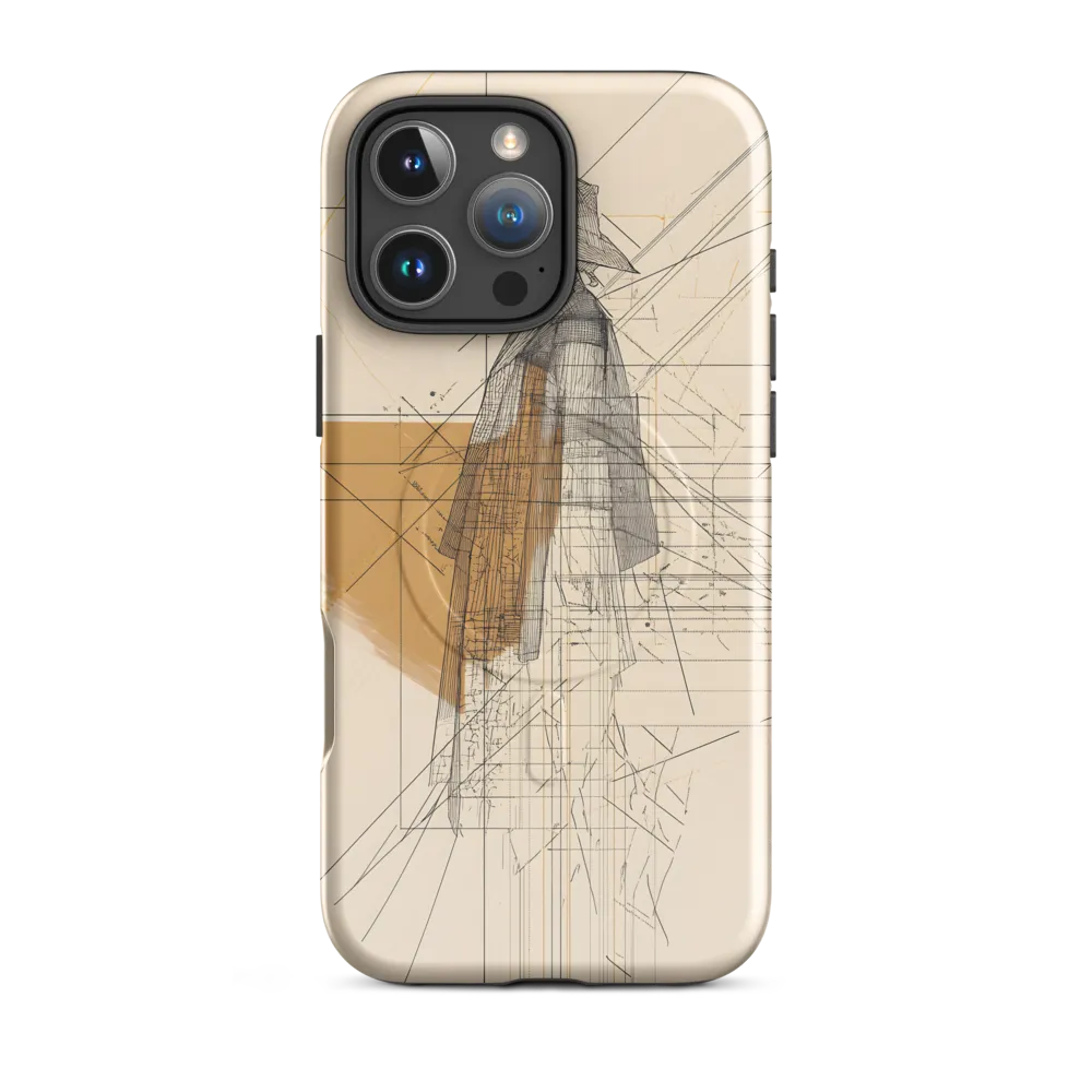 Abstract Profile: A Minimalist Exploration | Phone Case |  16 Pro Max | MagSafe® Tough Case | Glossy