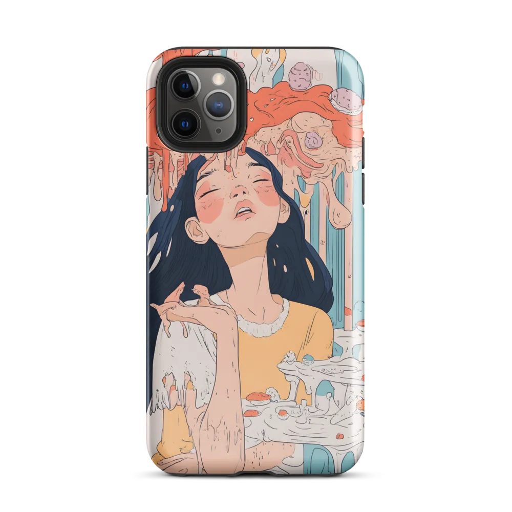 Melting Dreams: A Whimsical Indulgence | Phone Case |  11 Pro Max | Tough Case | Glossy