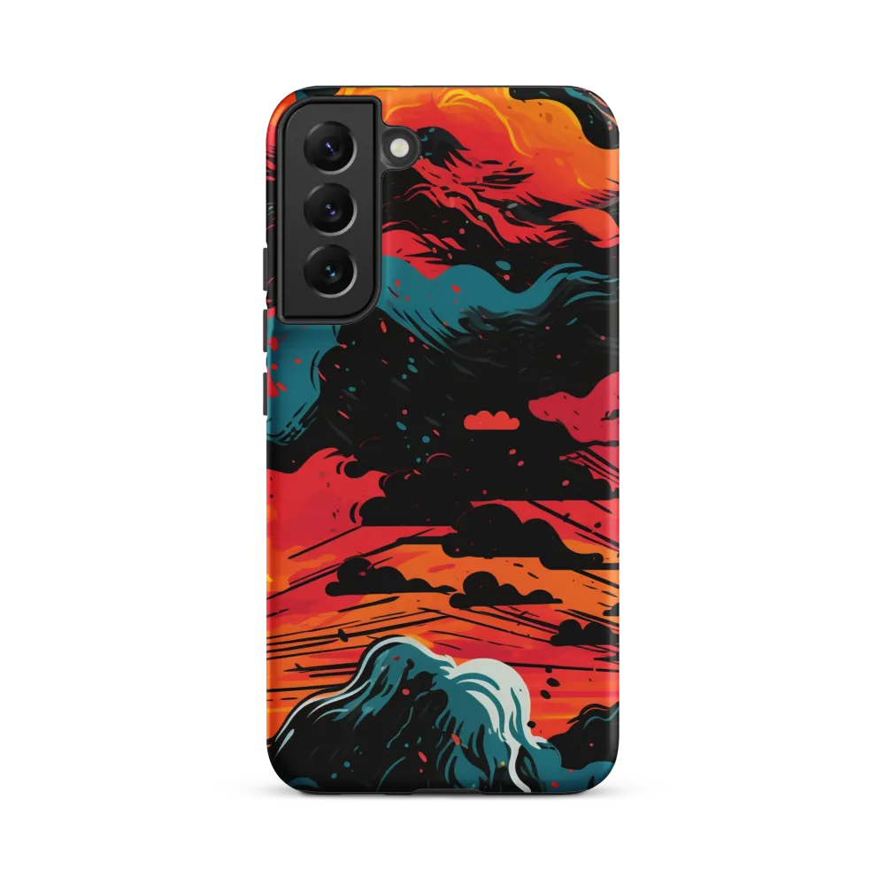 Ethereal Twilight: A Dramatic Landscape in Motion