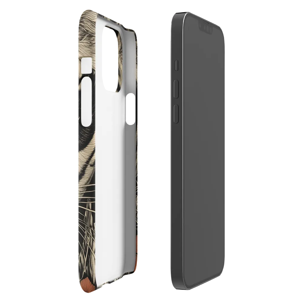 Feline Majesty: The Human-Leopard Connection | Phone Case |  13 Pro Max | Snap Case | Matte