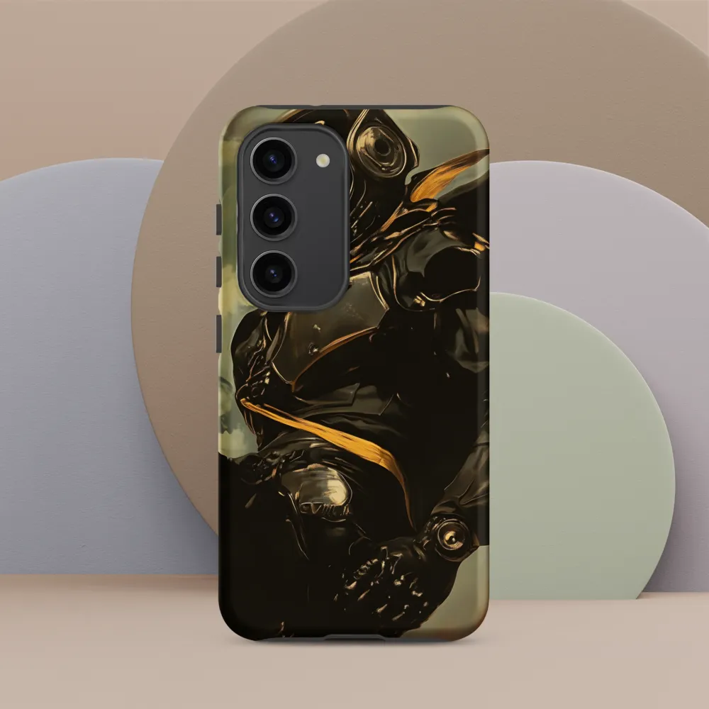 Ethereal Explorer: The Enigmatic Astronaut | Phone Case |  S23 | Tough Case | Matte