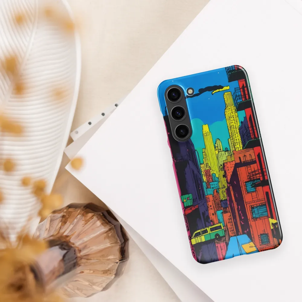 Urban Vibrance: A Pop Art Cityscape