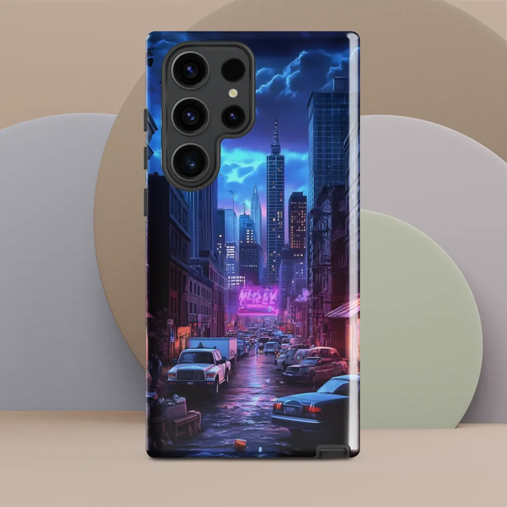 Urban Mystique: A Cyberpunk Night