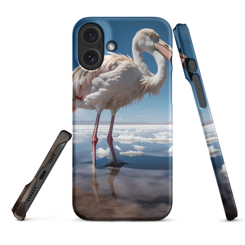 Graceful Solitude of a Flamingo