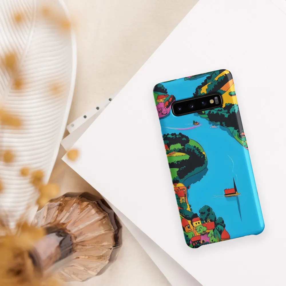 Whimsical River Landscape