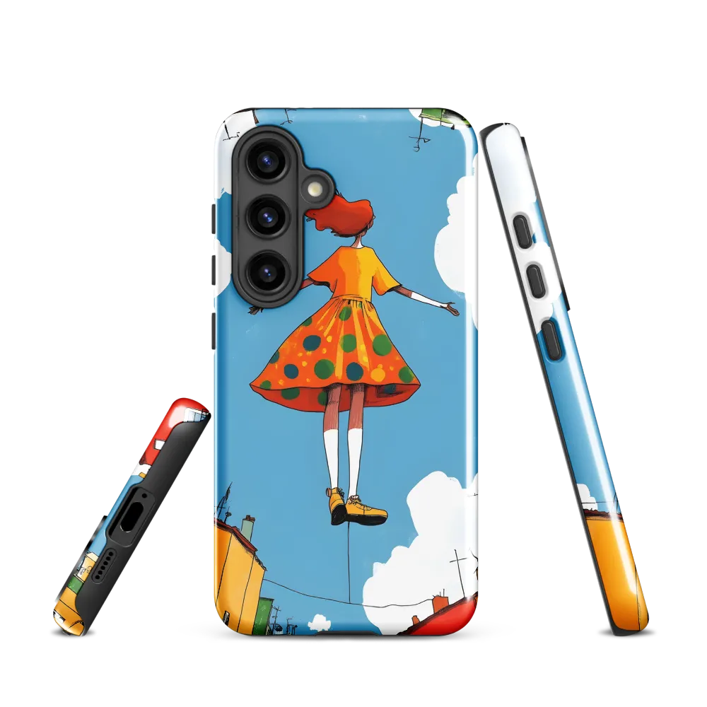 Floating Dreams in a Colorful Sky