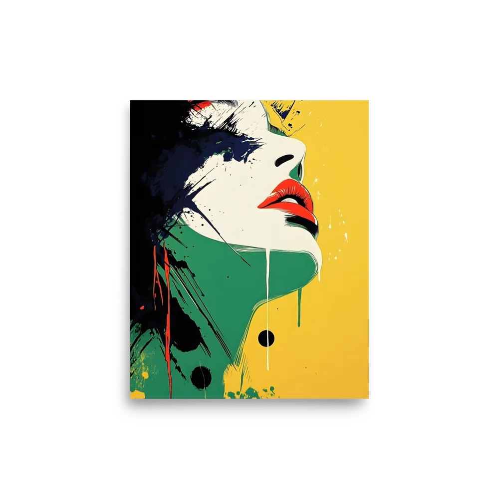 Bold Reflections: A Pop Art Portrait | Poster | 8″×10″