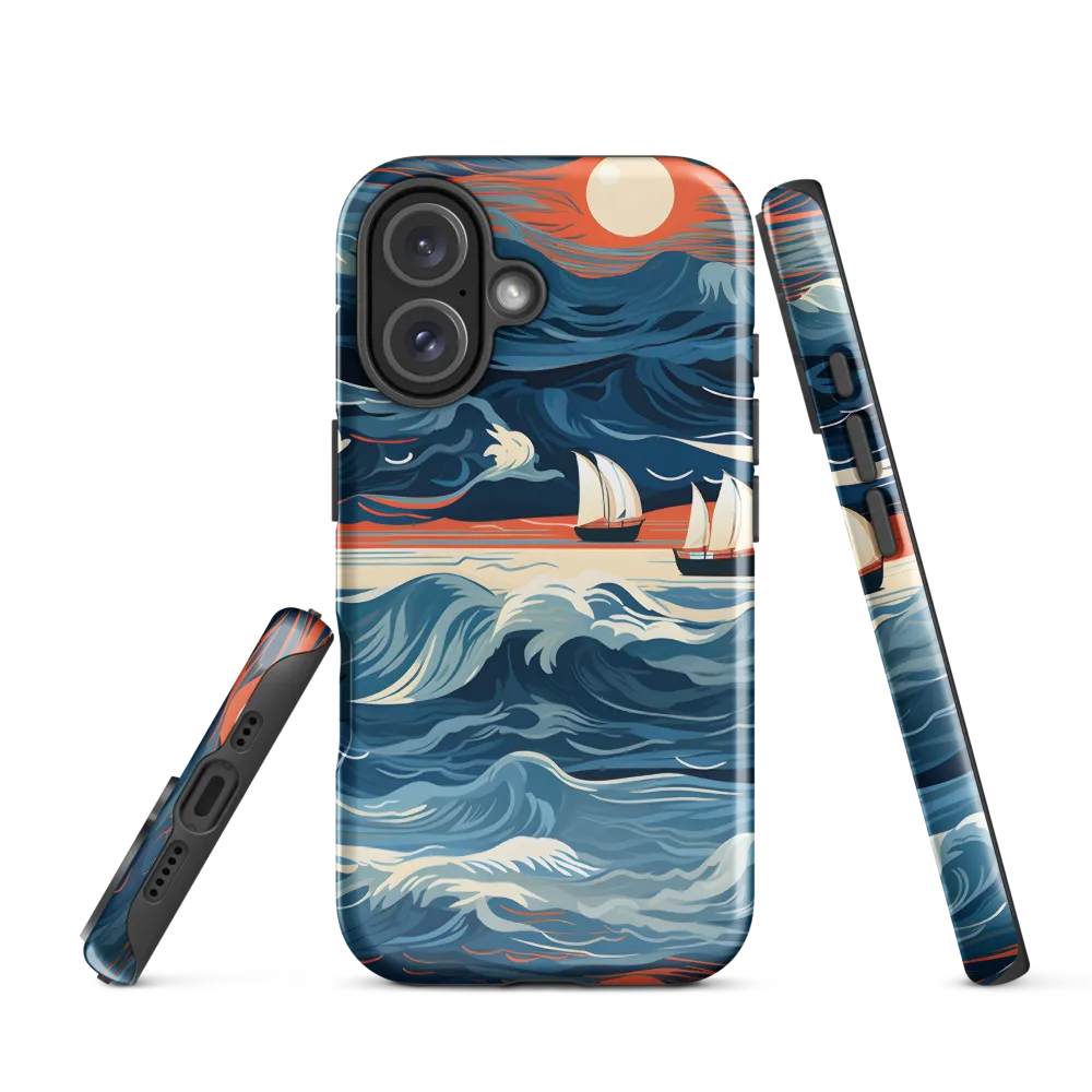 Ocean Whispers: A Voyage at Dusk