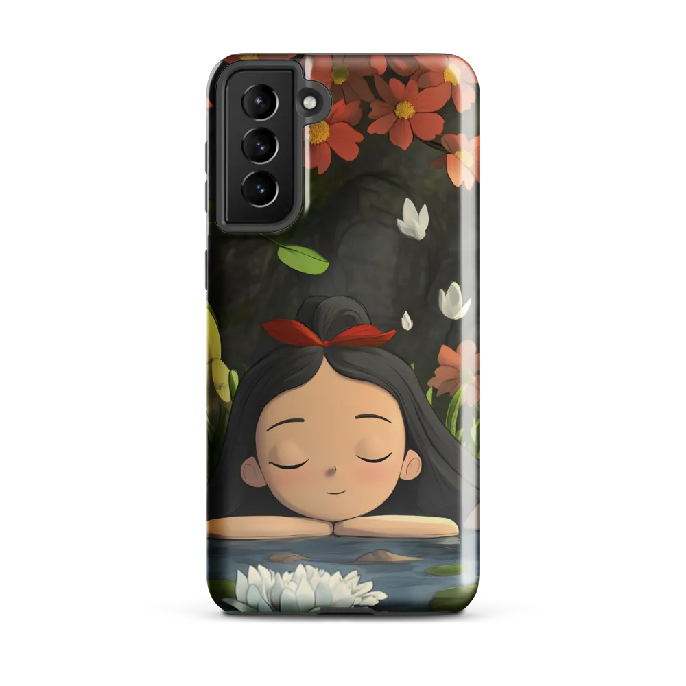 Tranquility by the Waterside | Phone Case |  S21 Plus | Tough Case | Glossy