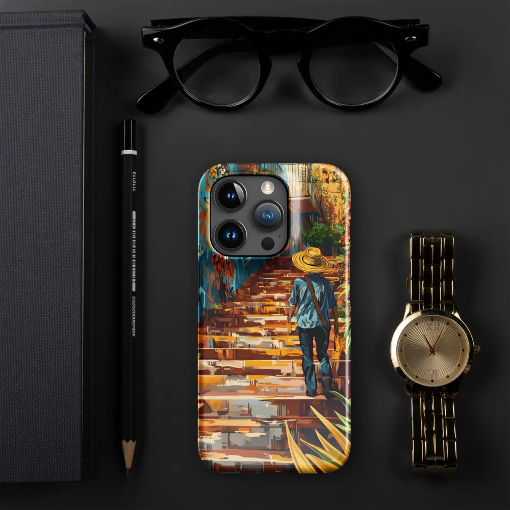 Steps to Adventure | Phone Case |  15 Pro | Snap Case | Glossy