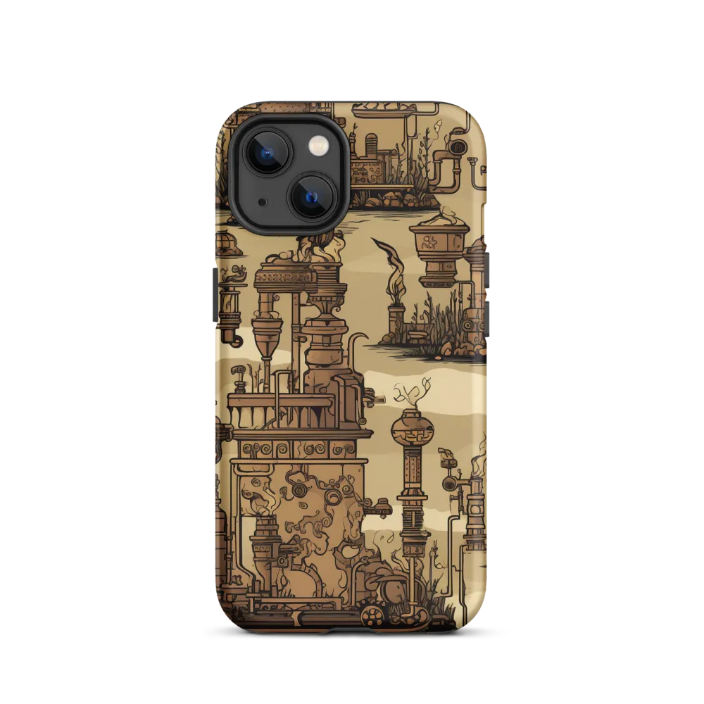 Whimsical Industrial Landscape