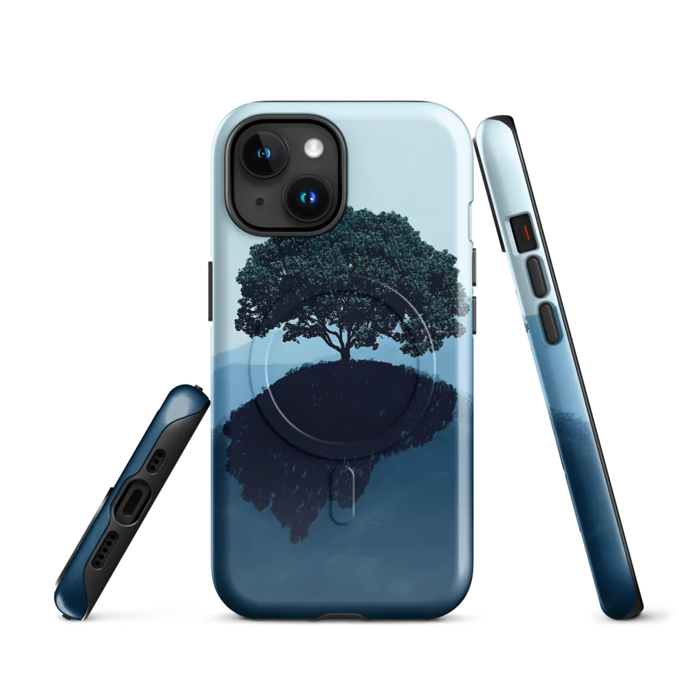 Solitude in Blue | Phone Case |  15 | MagSafe® Tough Case | Glossy