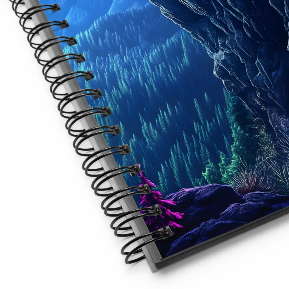 Ethereal Cliffs | Spiral Notebook