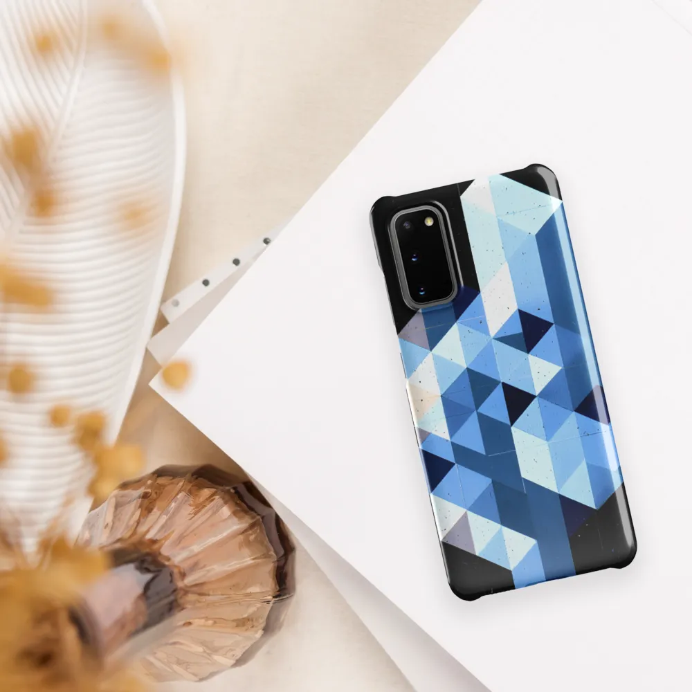 Blueprint of Depth | Phone Case |  S20 | Snap Case | Glossy