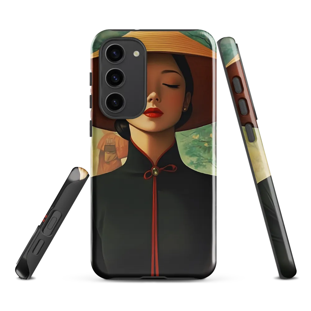 Elegance in Tranquility | Phone Case |  S23 Plus | Tough Case | Glossy