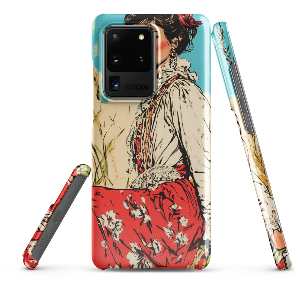 Graceful Elegance in a Natural Setting | Phone Case |  S20 Ultra | Snap Case | Glossy